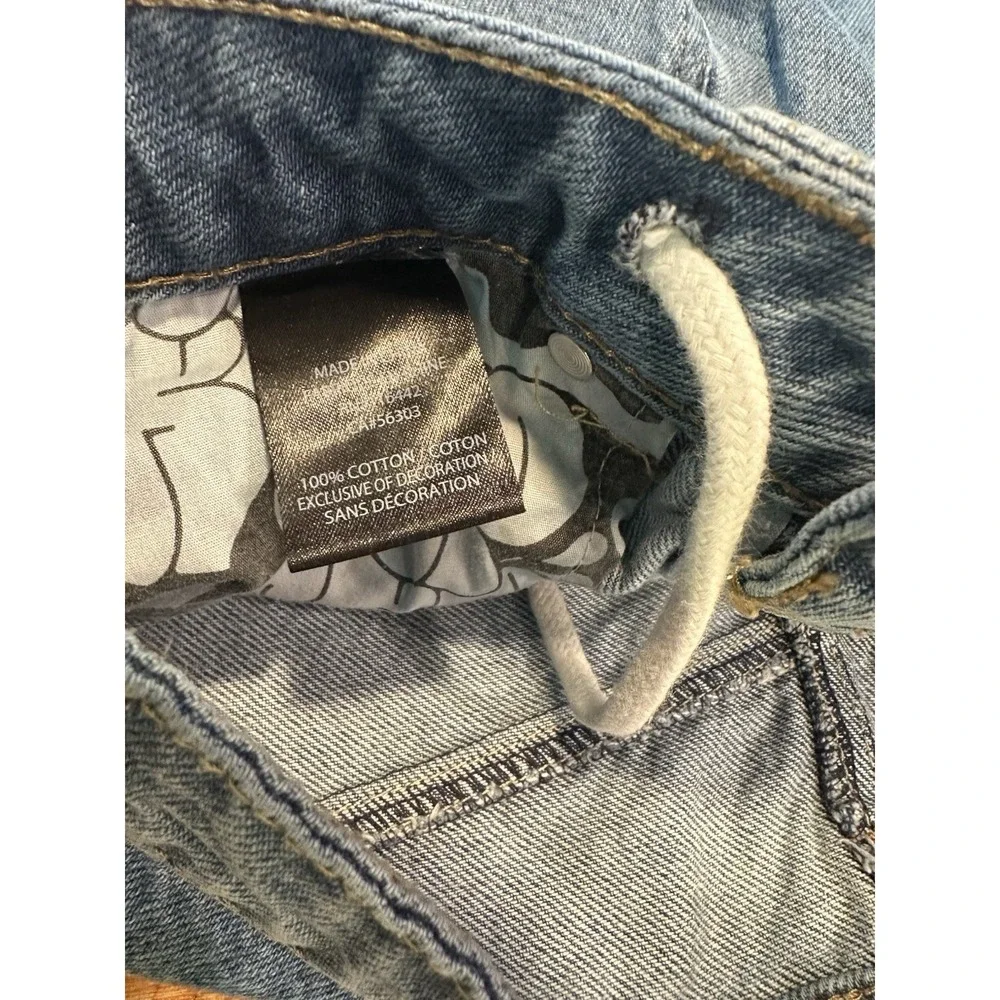 Empyre Jeans Loose Fit Mens Blue Denim Skater Baggy Streetwear Size 30